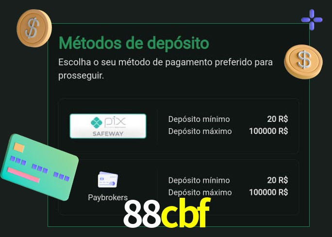 O cassino 88cbf oferece uma grande variedade de métodos de pagamento