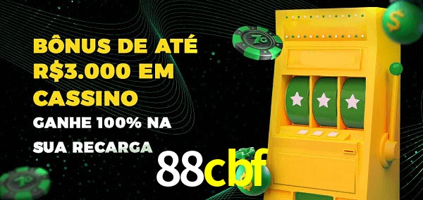 88cbf melhor bônus de depósito